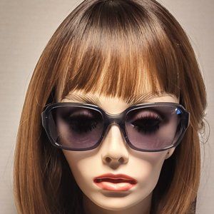 NWT Nine West Sunglasses Rx-Able Optical Quality Gray Size 55